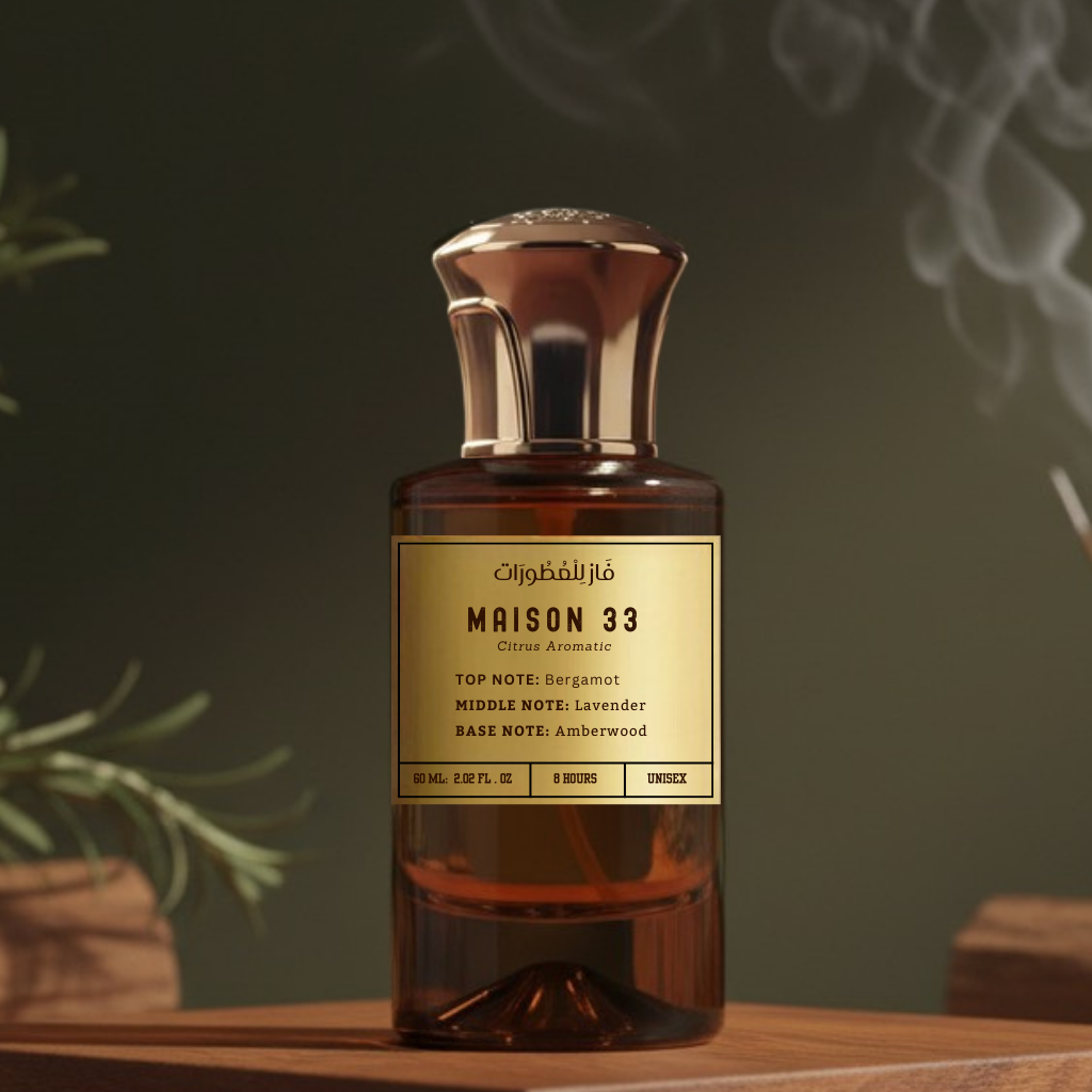 Maison 33  – Woody Aromatic Luxury Fragrance