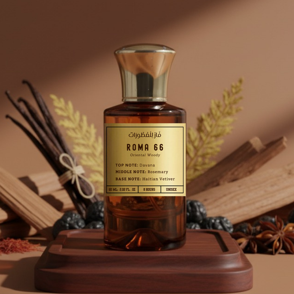 Roma 66 – Oriental Woody Unisex Luxury Fragrance